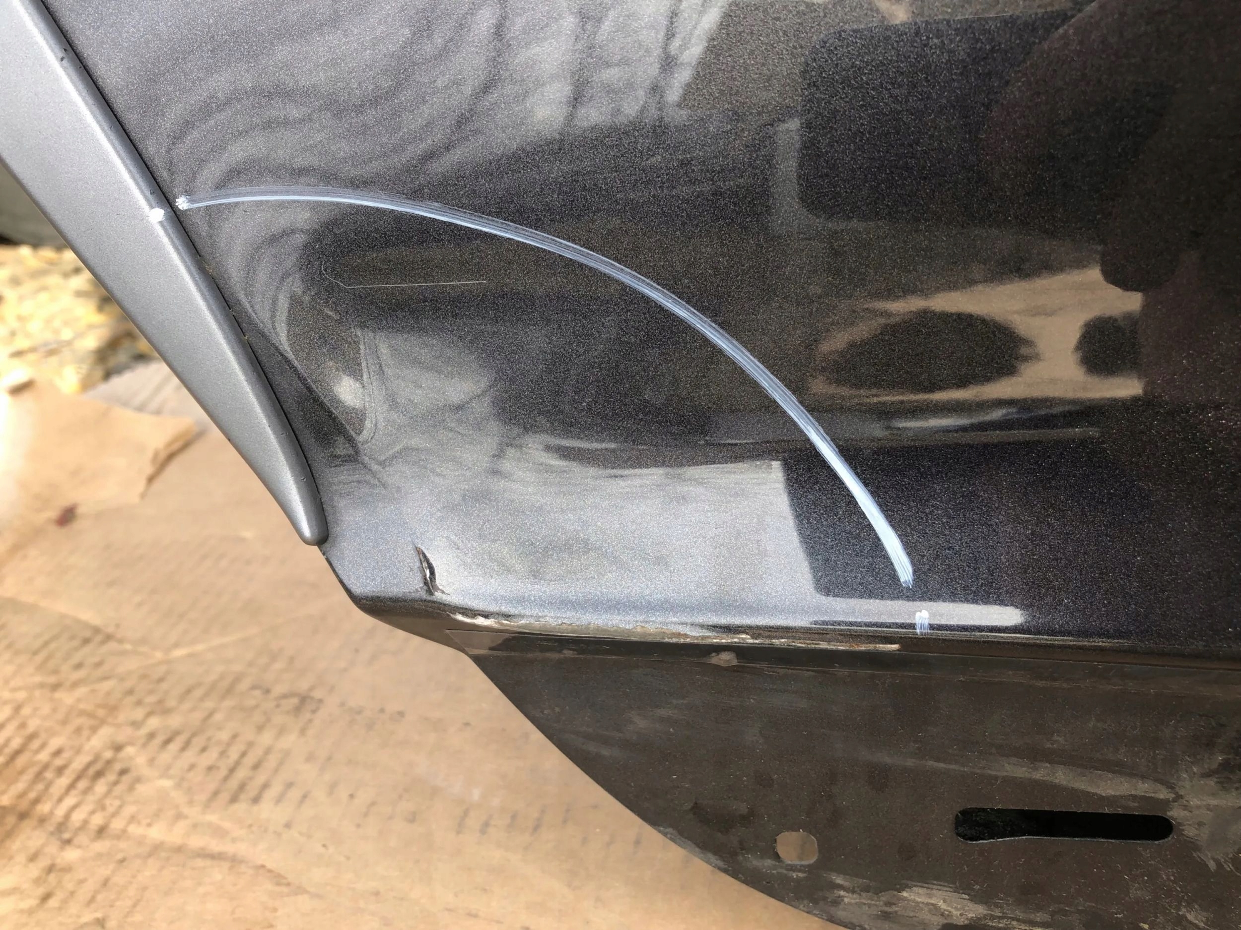 AUDI A6 C6 ALLROAD complete door right rear part LZ7L