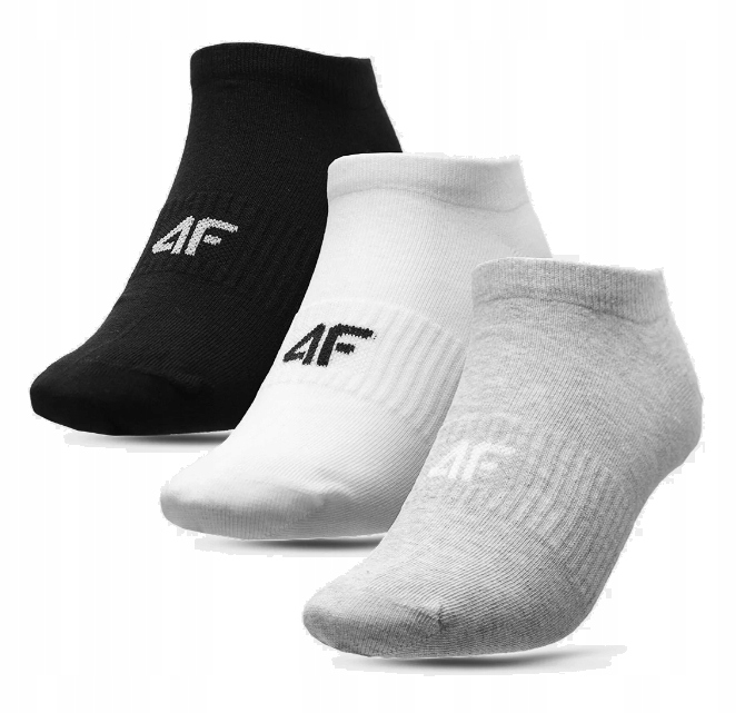 

4F Męskie Skarpety Krótkie 3 Pary SOM301