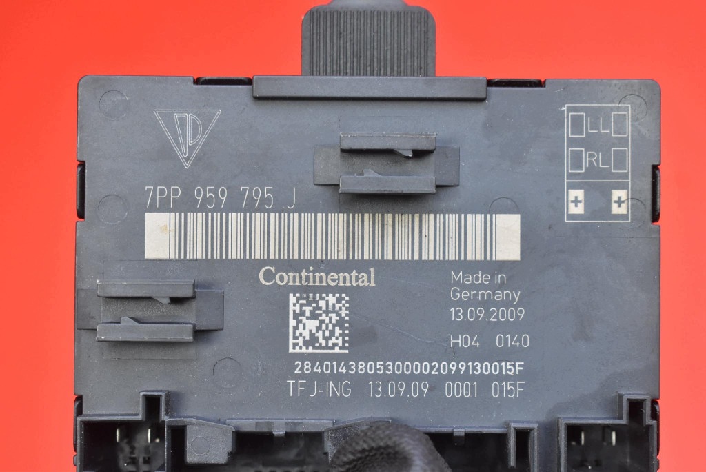 control unit module door right rear part 7PP959795J PORSCHE PANAMERA 970 09-13