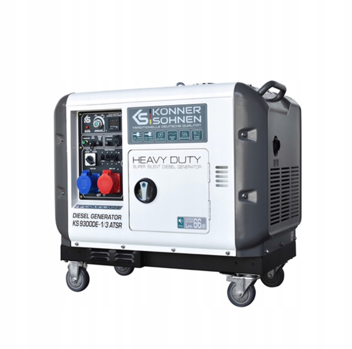 Agregat prądotwórczy dieslowski Könner & Söhnen 7500 W 6000 W 230/400