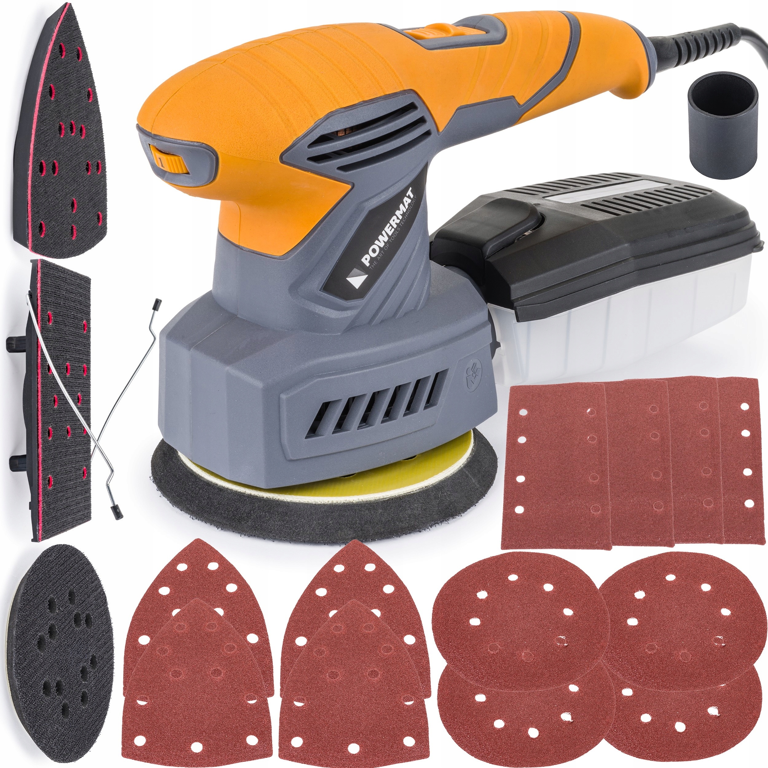 Oscilační Excentrická Bruska 125 mm 1200 W 3V1