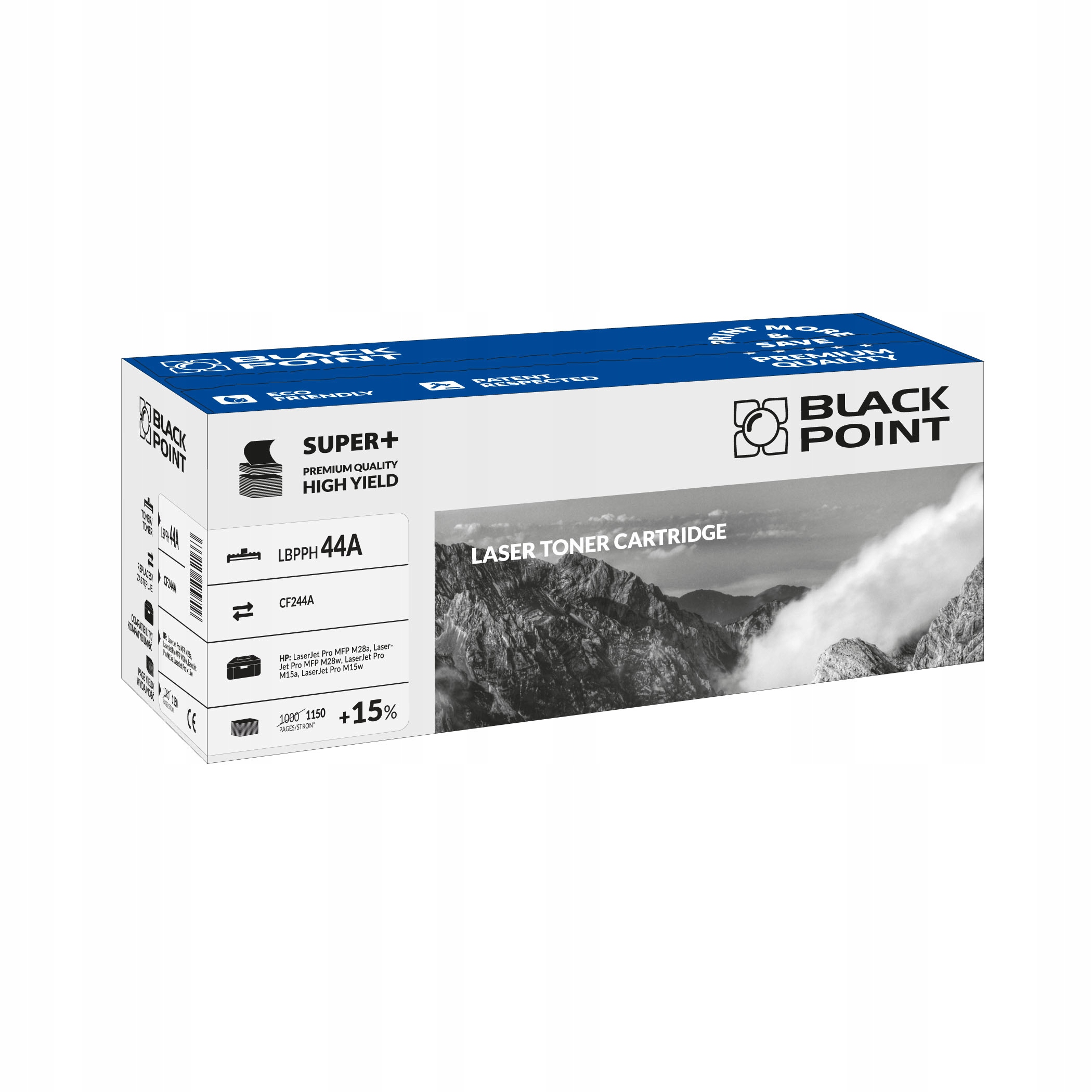 Toner Black Point do HP 44A CF244A Laser M15W M28W Kod producenta LBPPH44A