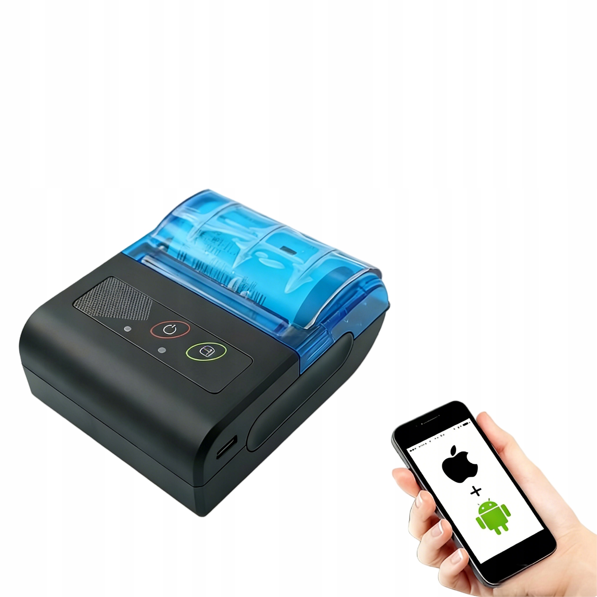 Termiczna Drukarka Paragonów Bezprzewodowa Bluetooth 58MM