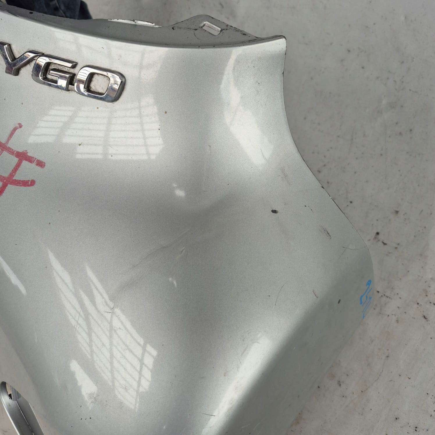 TOYOTA AYGO e 1 05-14 Paraurti posteriore posteriore