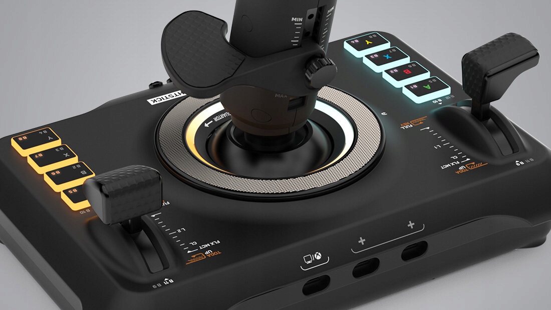 Контролер польотного джойстика TURTLE BEACH VelocityOne Вібрація відсутня