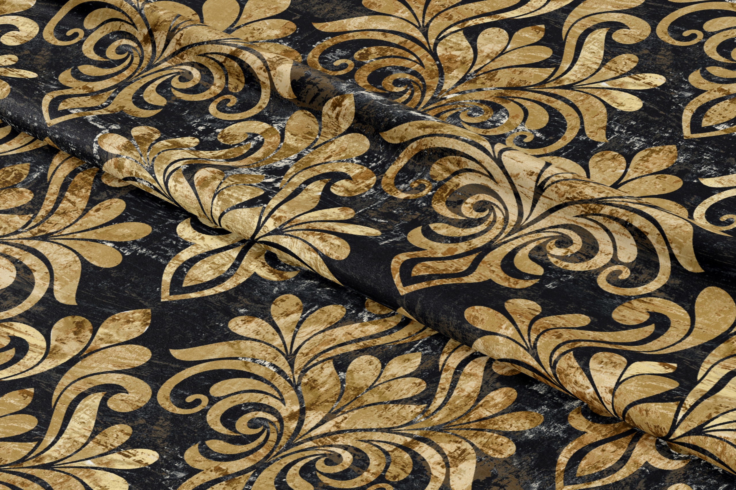 ZASŁONA NA METRY VELVET PLUSZ ORNAMENT GLAMOUR 150 Marka inna