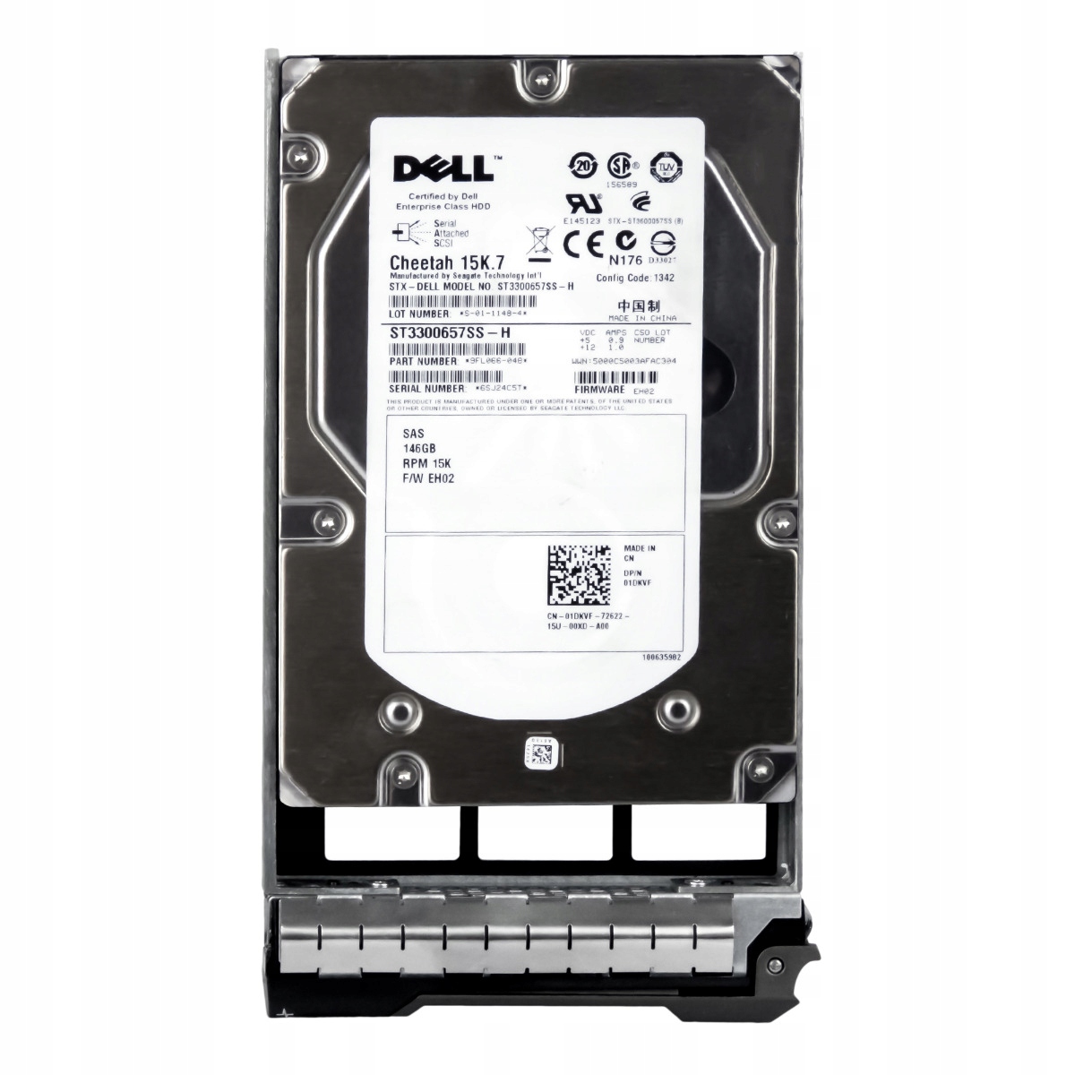 Dell 01DKVF 146GB 15K 16MB Sas 3.5'' ST3300657SS-H