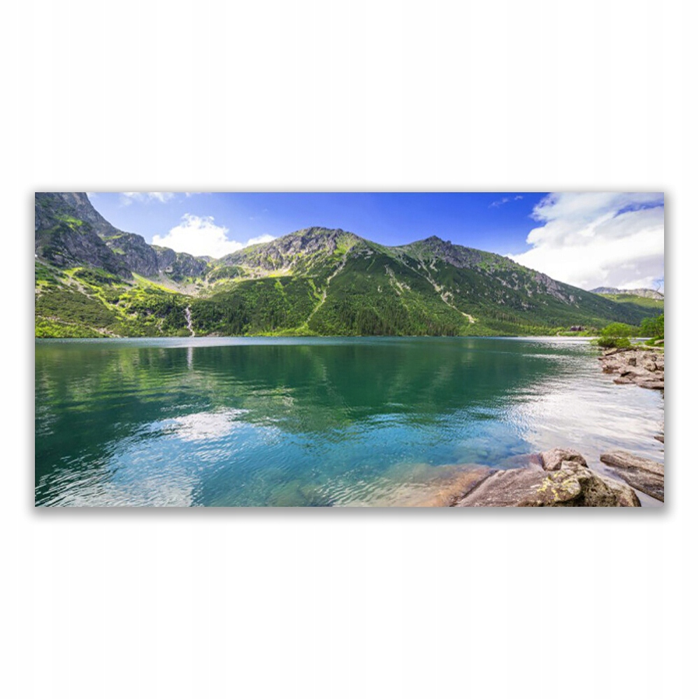 

Fotoobraz nowoczesny 120x60 Góra Jezioro Krajobraz