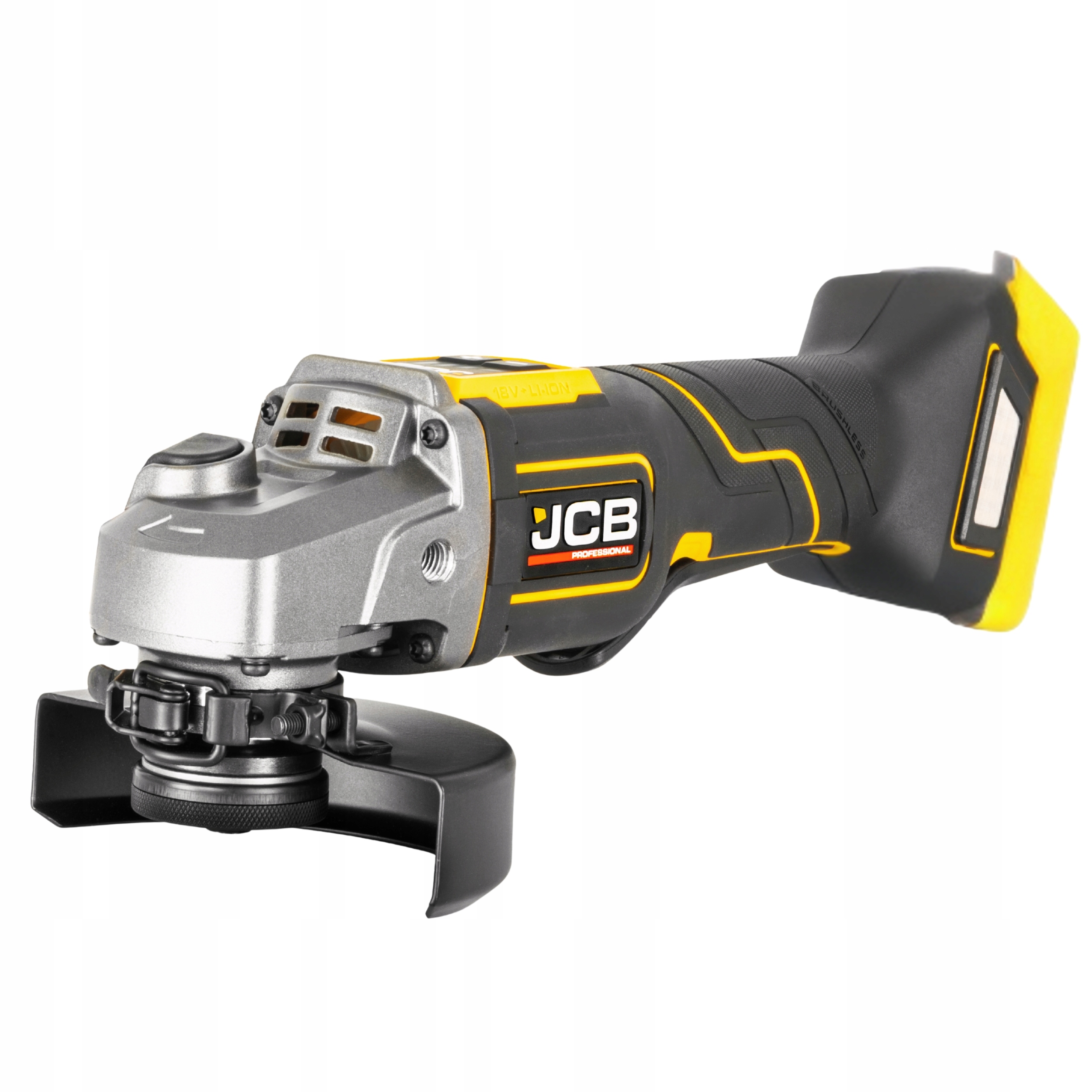 Jcb Professional 18V Szlifierka kątowa z włącznikiem łopatkowym 125 mm regu