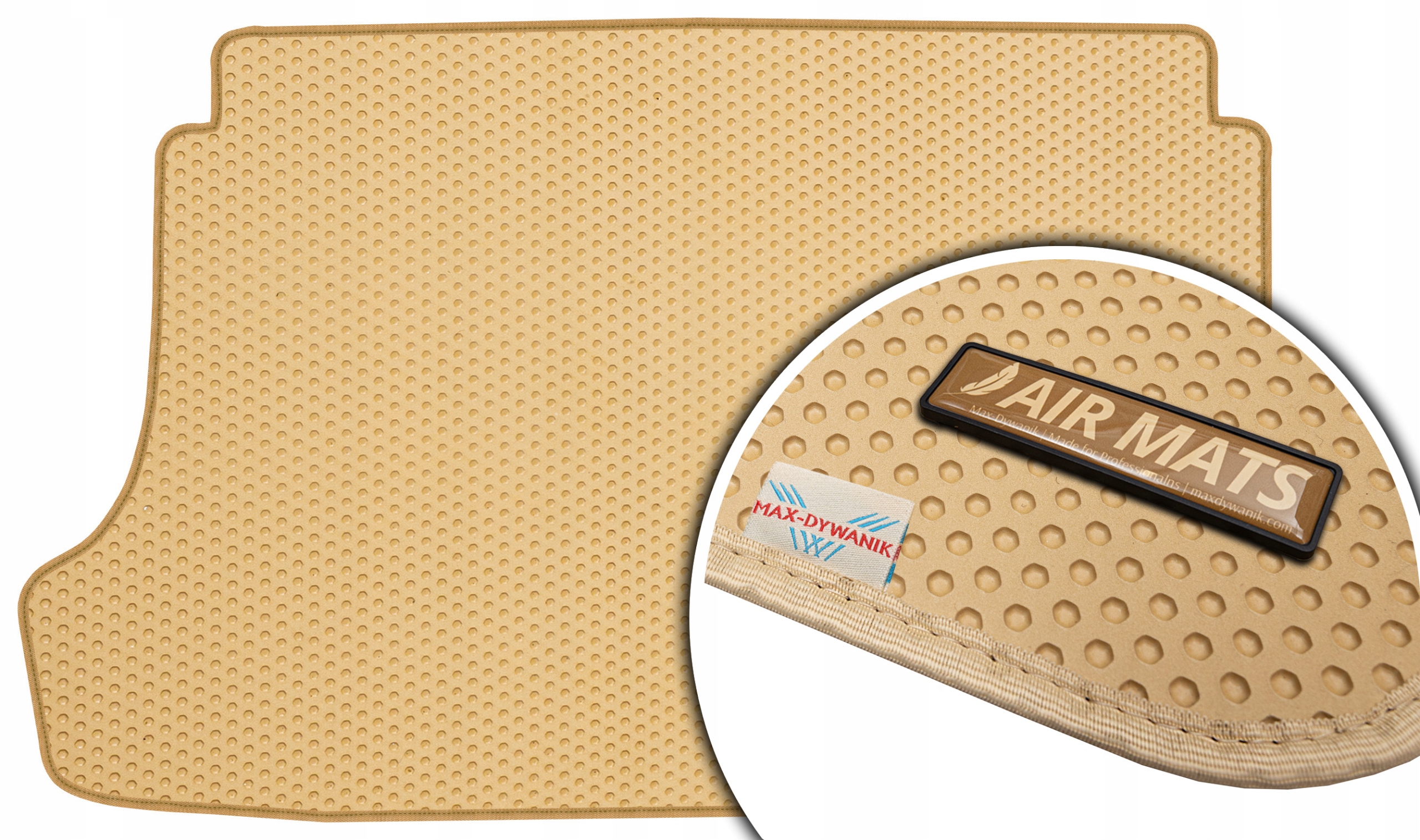 Suzuki Grand Vitara II 5D 2005-2014 Béžová rohož do kufru Eva Air Mats