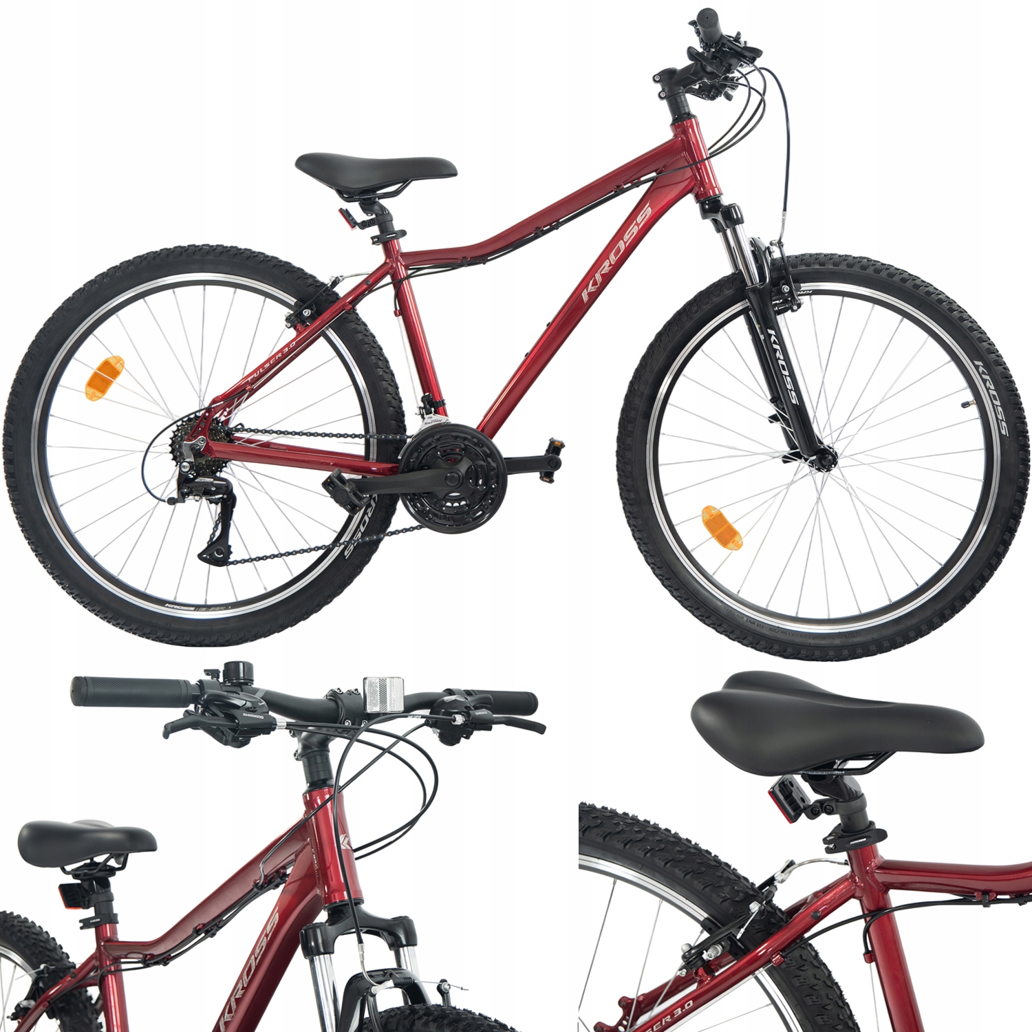 Rower Górski Kross Mtb 27,5 Cali Shimano Rama 17 Aluminium 2024