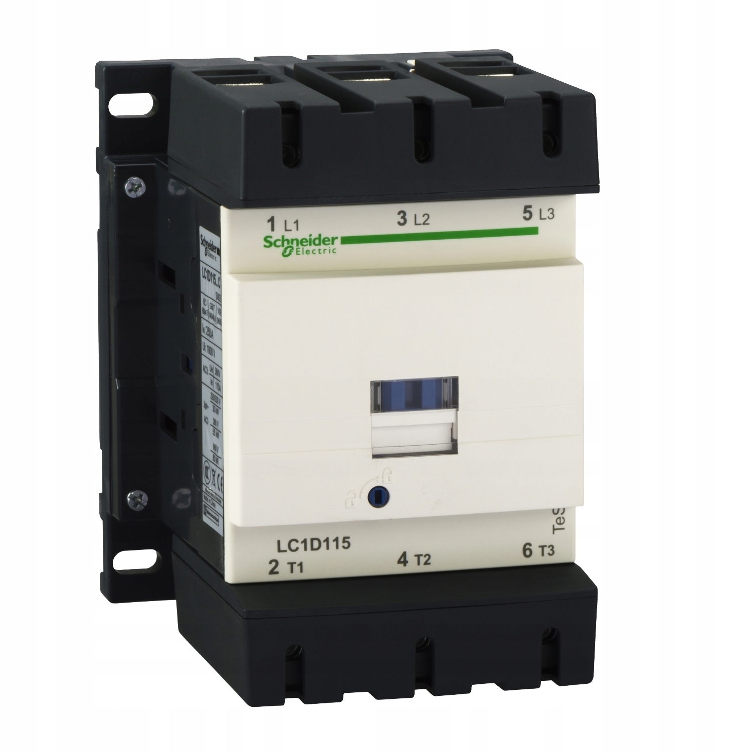 Stycznik mocy 115A 3P 24V DC LC1D115BD Schneider