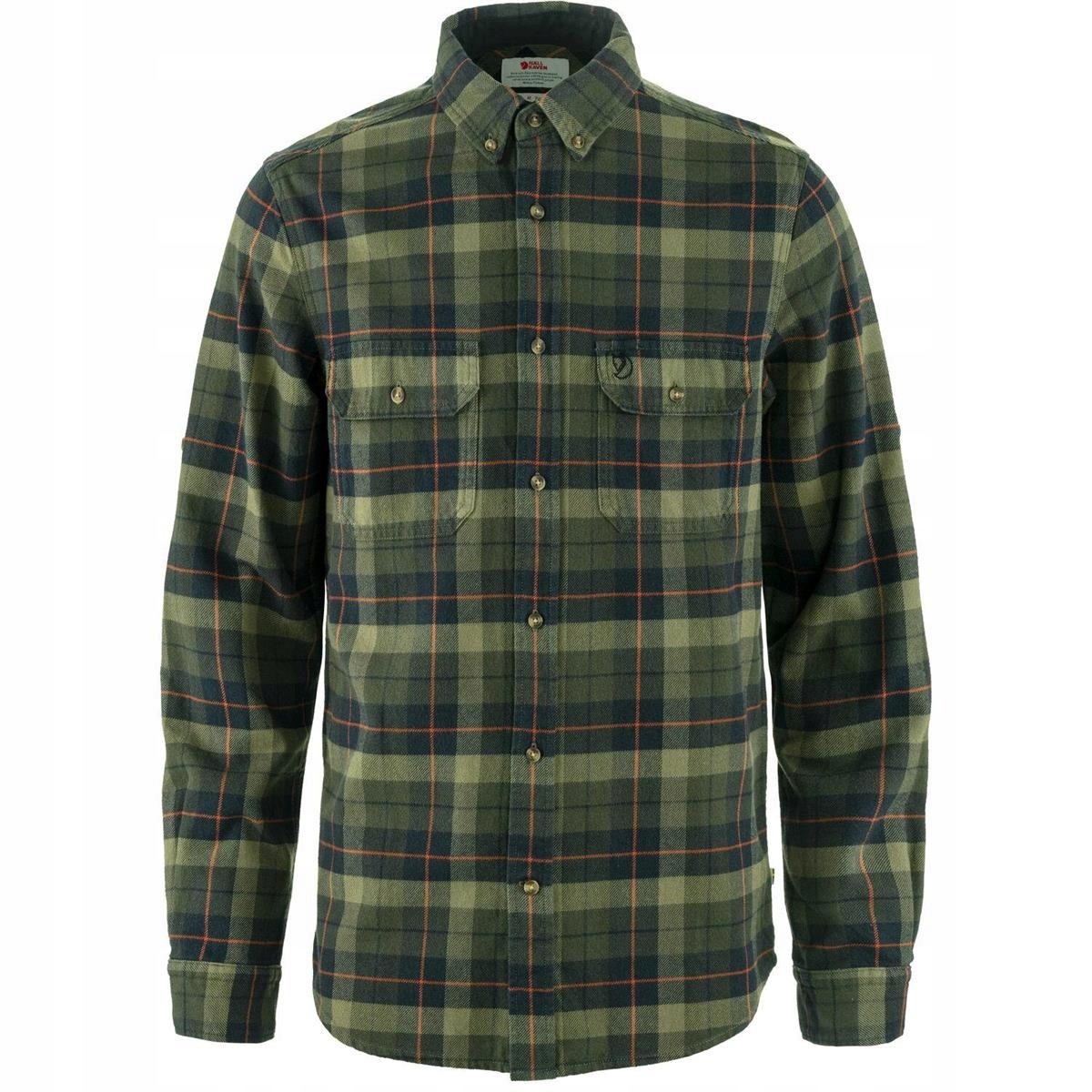 Koszula flanelowa Fjallraven Singi Flannel bawełniana koszula outdoor XL