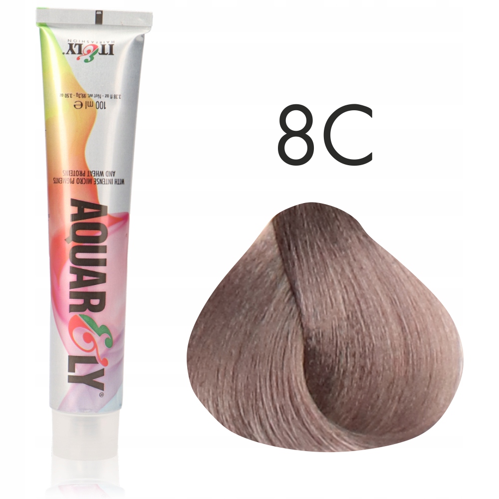 

Itely Aquarely fryzjerska farba 100ml 8C 8.1