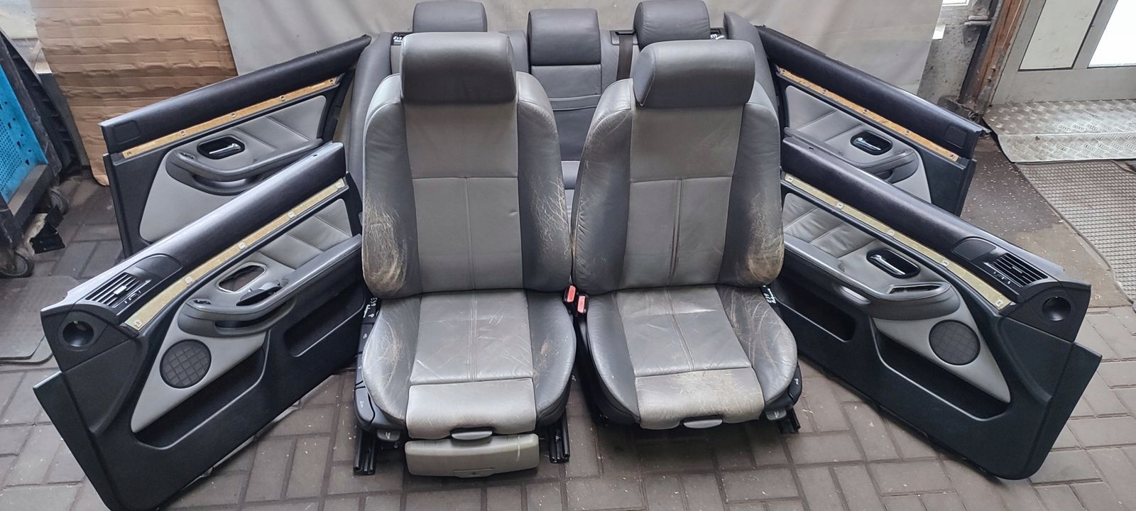 Sitz Sitze Seiten komplet Leder BMW E39 kombi LIFT