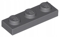 

Lego 3623 płytka 1x3 c. szary 10 szt Nowy