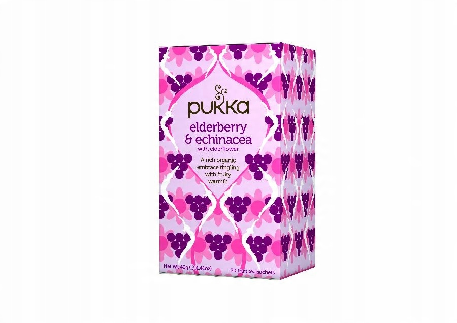 

Pukka organiczna herbata Super Fruity Elderberry