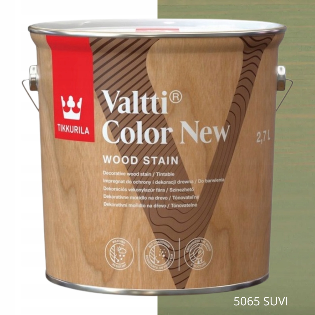 Tikkurila Impregnace Valtti Color New 2,7 L Barva 5065 Suvi