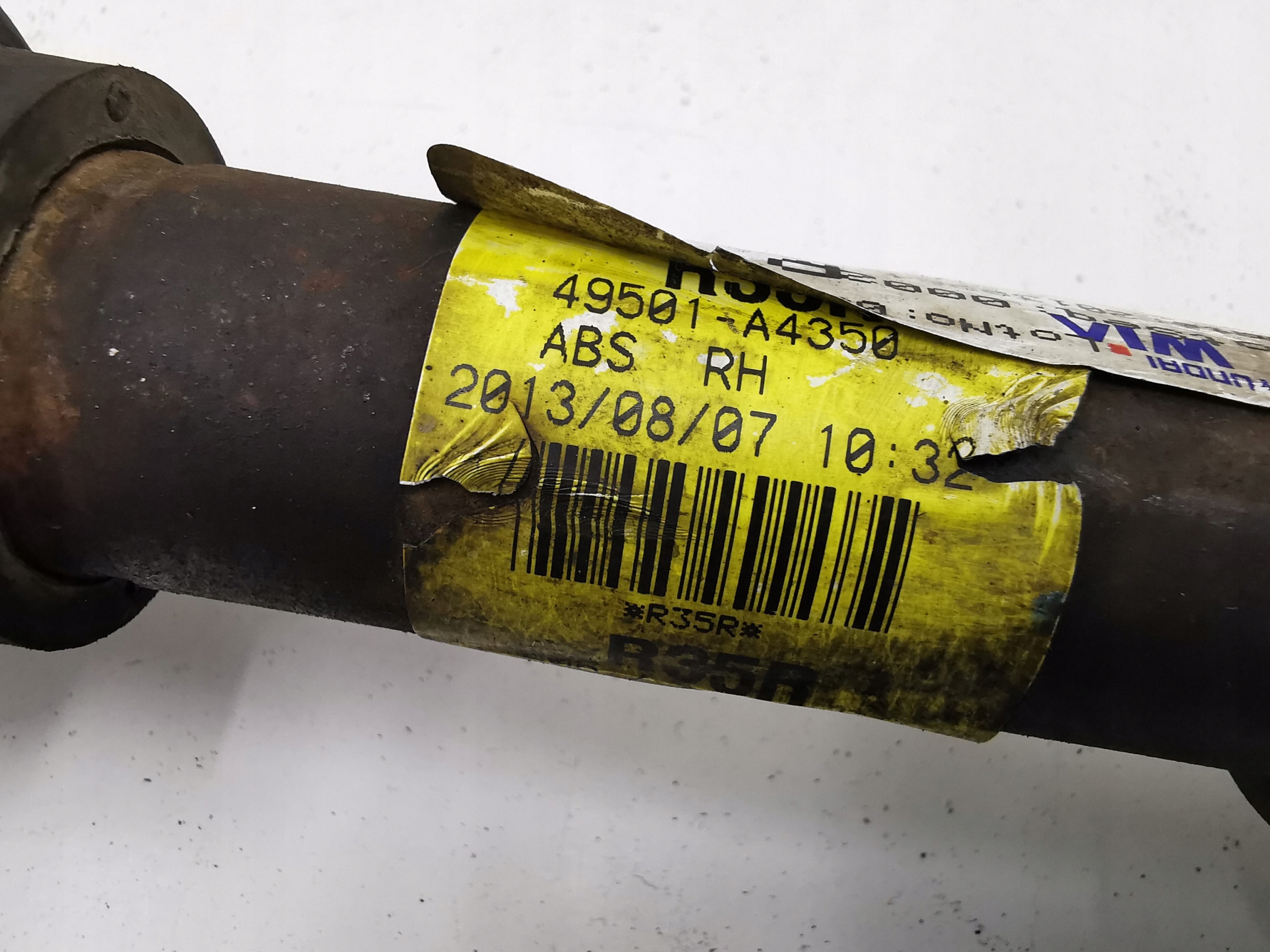 semi-axis right front KIA CARENS IV 1.7 CRDI AUTOMAT 49501-A4350