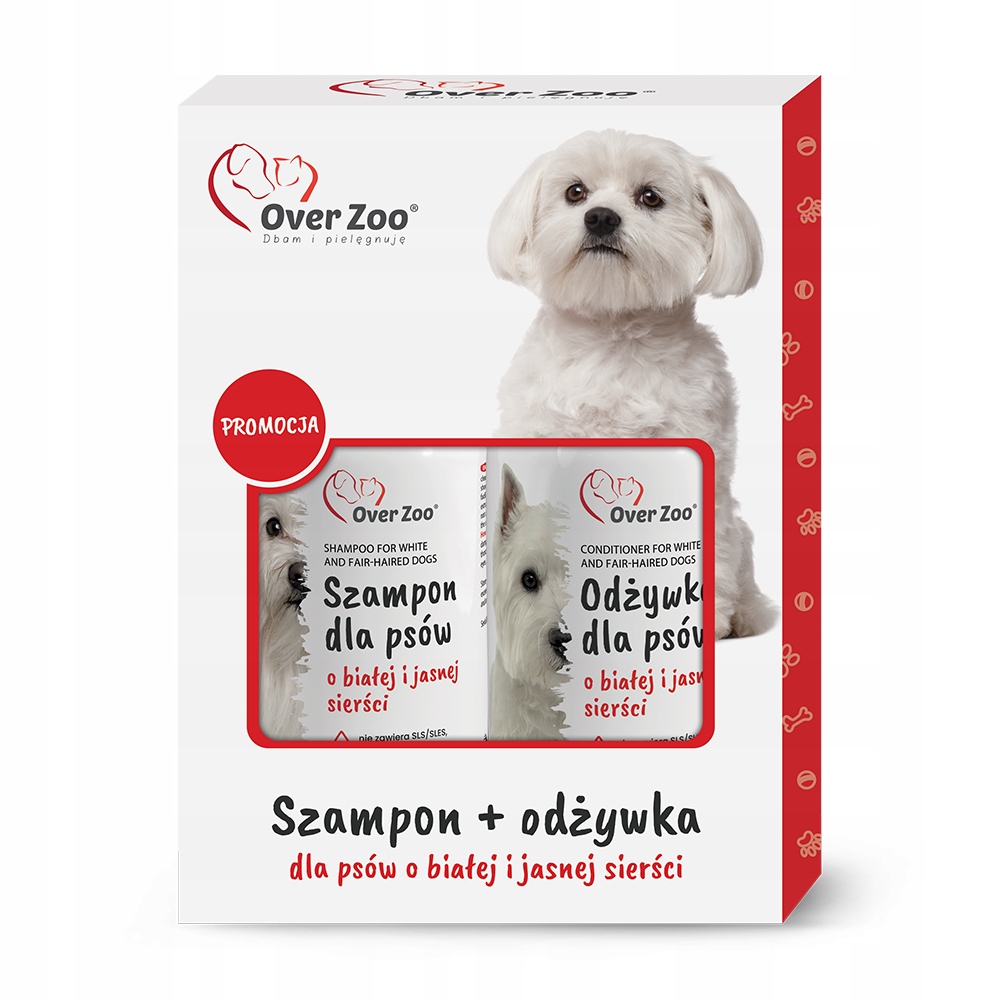 Levně Over Zoo Dvoubalení Bílá Šampon 250 ml Kondicionér 240 ml péče pro muže