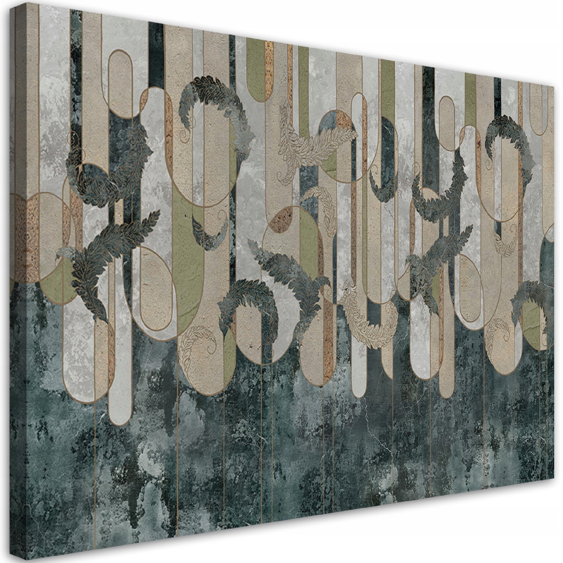 Obraz na plátne, Rastlinná abstrakcia príroda 120x80