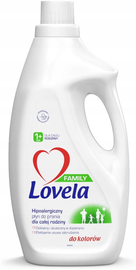 

Lovela Family płyn do prania do koloru 1,85 L