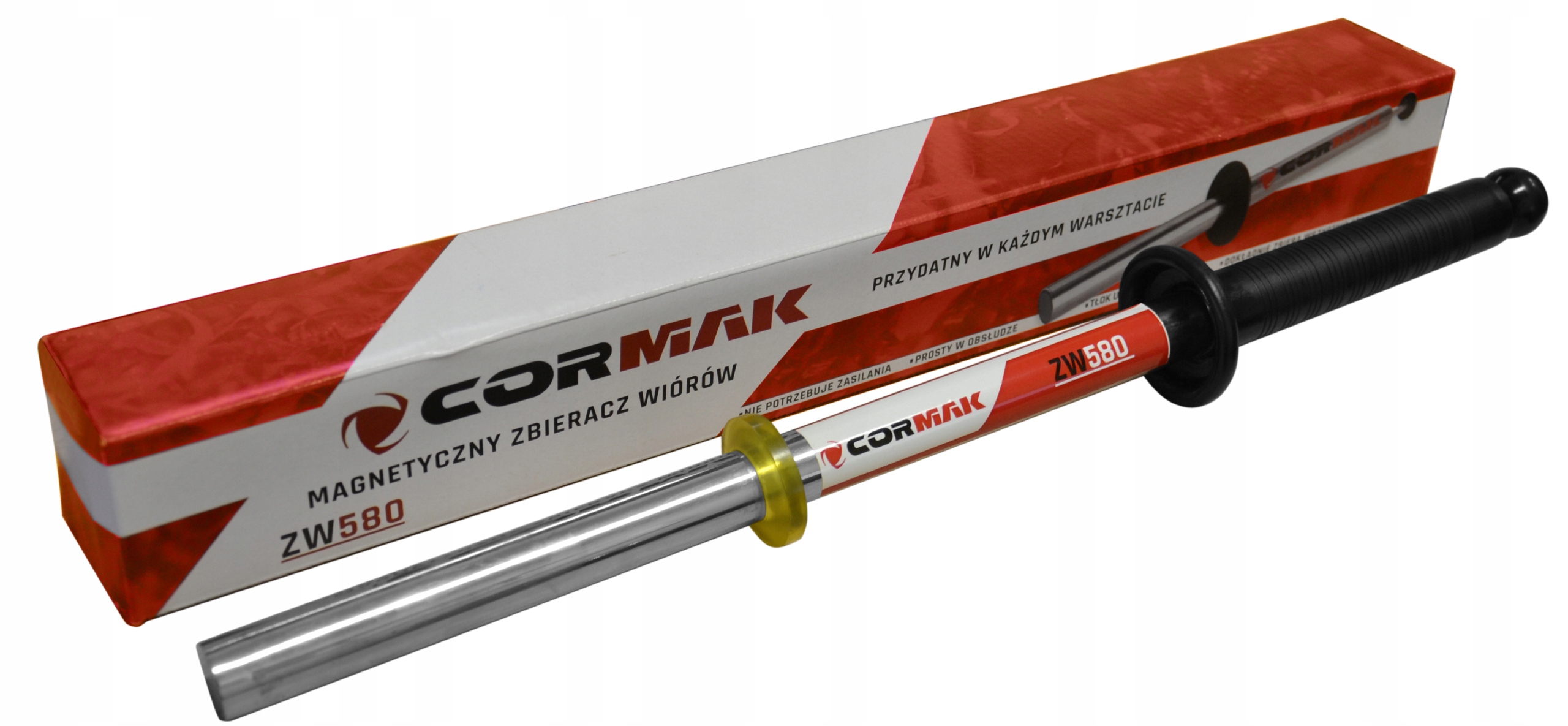 

Magnetyczny Zbieracz Opiłków Wiórów 580 mm Magnes