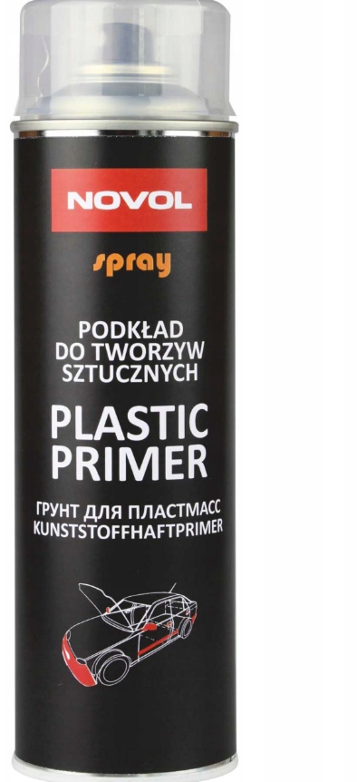 Plastic Primer Spray Podkład Do Plastików Zwiększający Przyczepność 500ML N