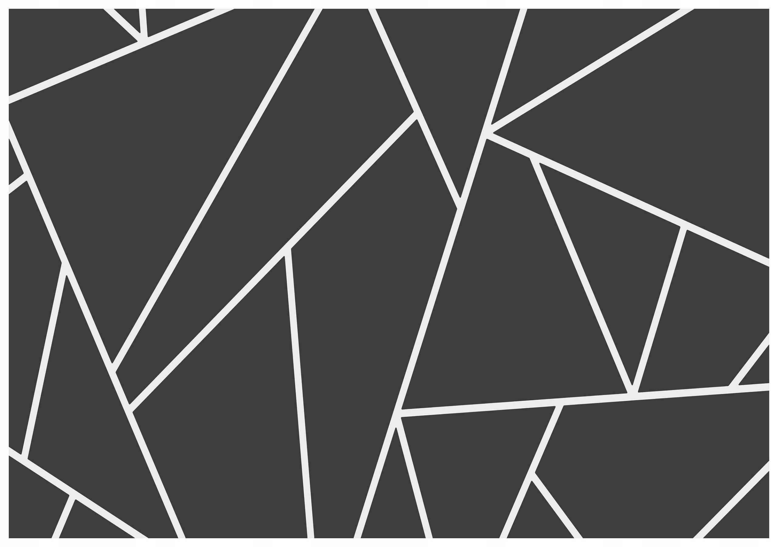 Tapeta geometrické linie abstrakce vinylová 416x254 pro loftový minimalismus