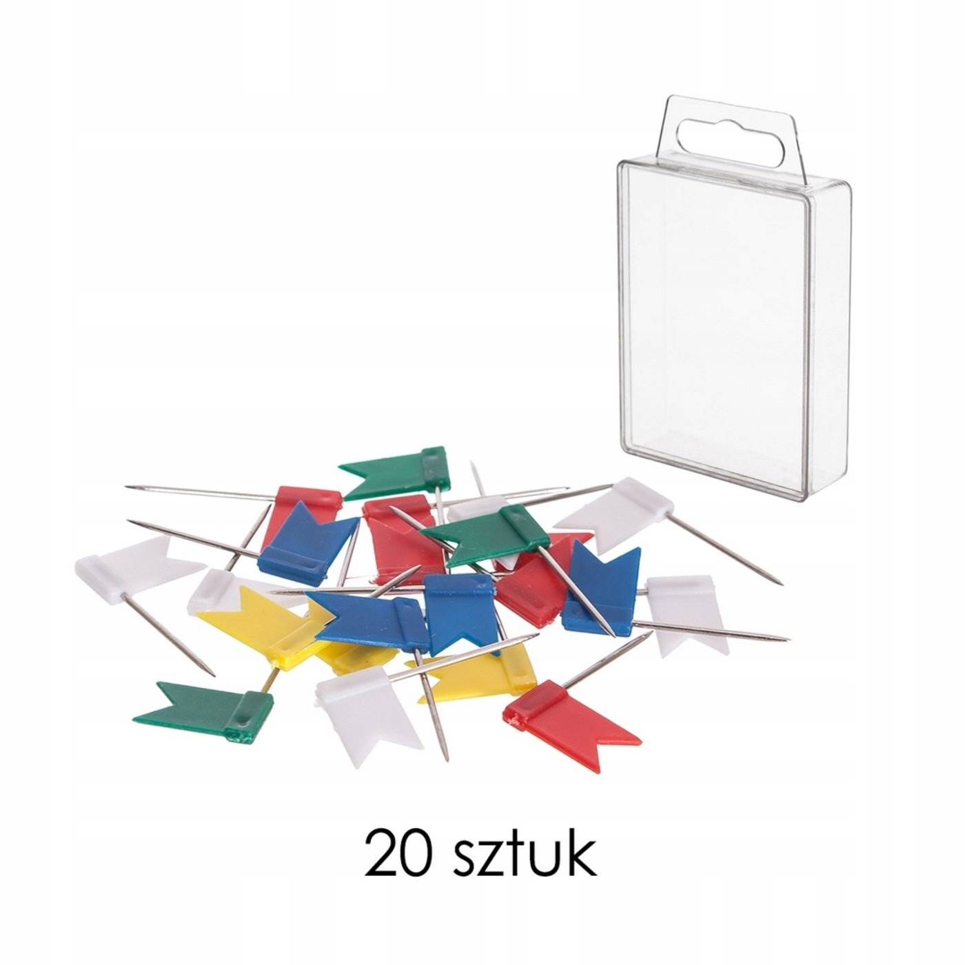 

Pinezki flagi 20 szt PF301 Dalprint