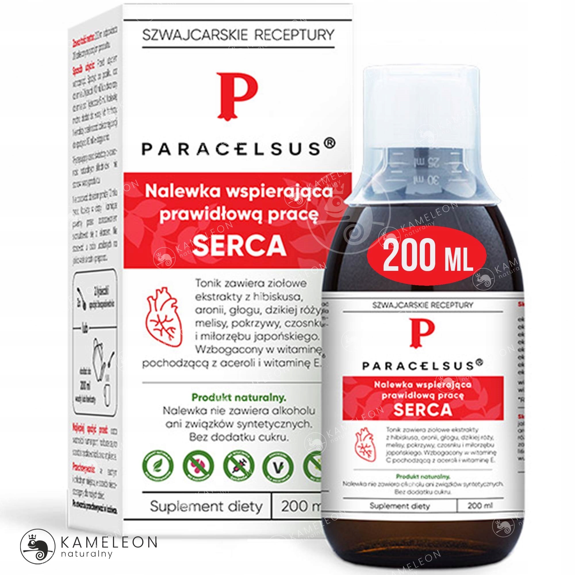 PARACELSUS nalewka UKŁAD KRĄŻENIA SERCE głóg 200ml EAN (GTIN) 5902768597189