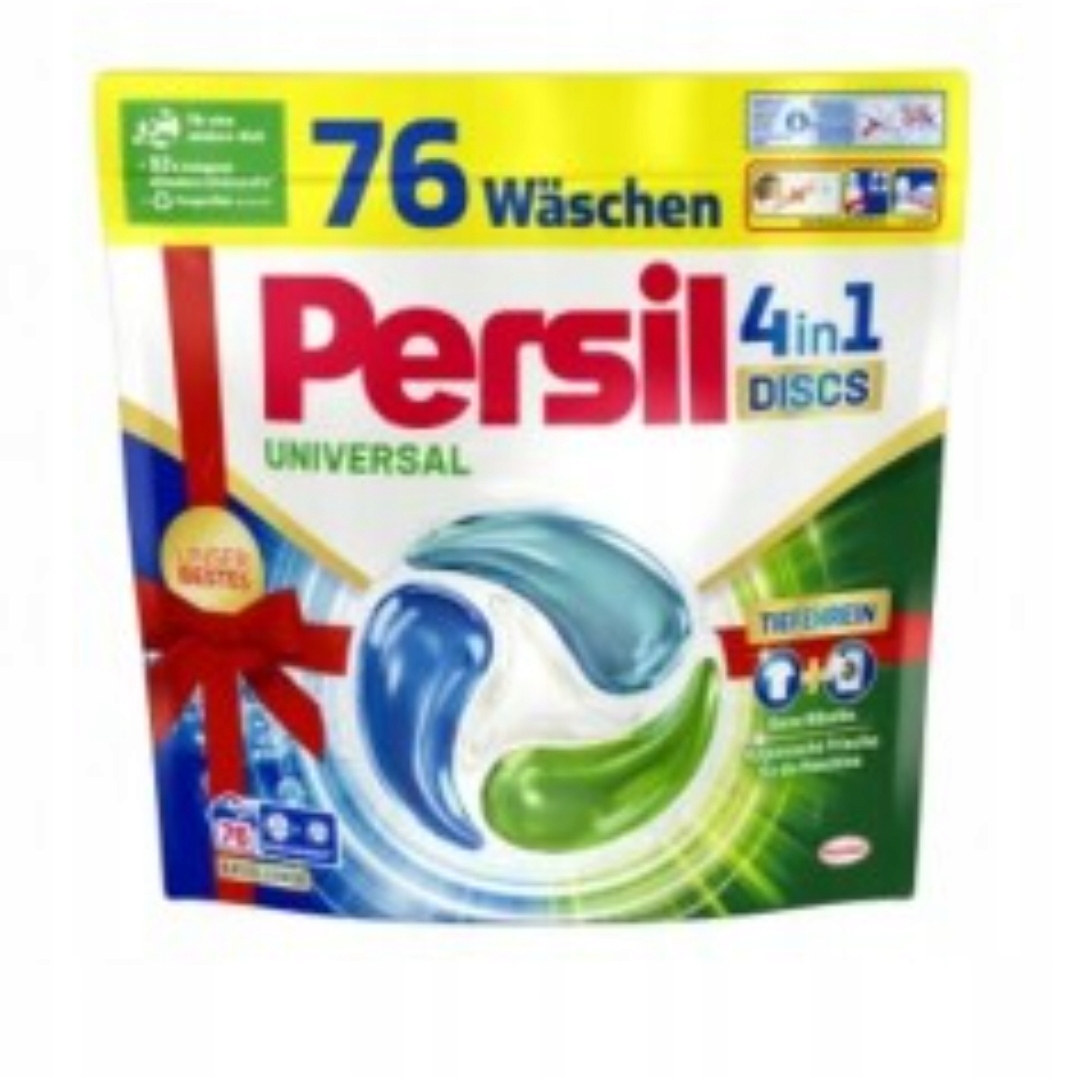Levně Persil Universal 4V1 Kapsle Disky 76 Praní 1,292 kg z Německa
