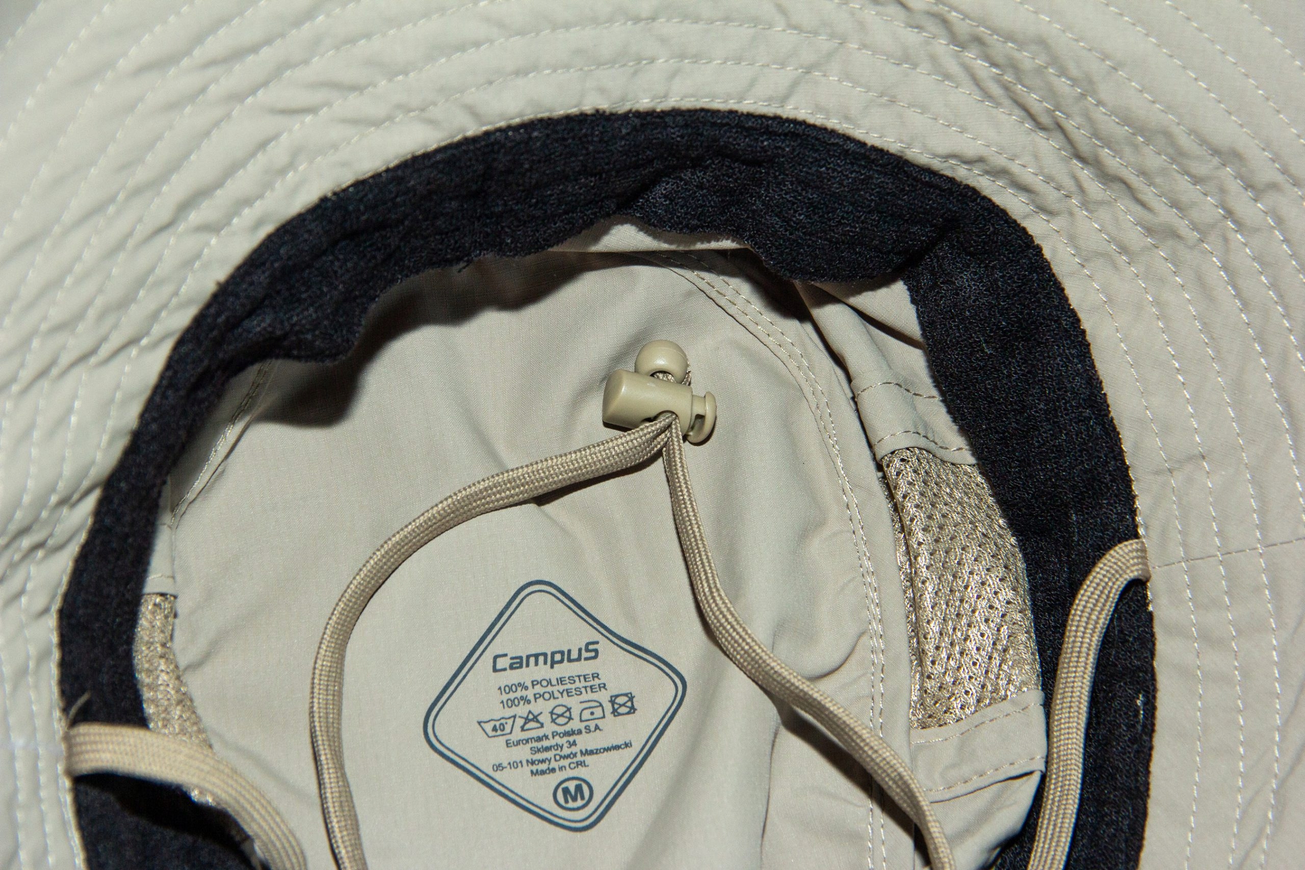 Kapelusz Campus SARA Żółty r. S Kolor beżowy