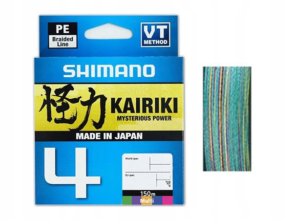 Shimano Kairiki 4 0.10mm 6.8kg 150m Multicolor