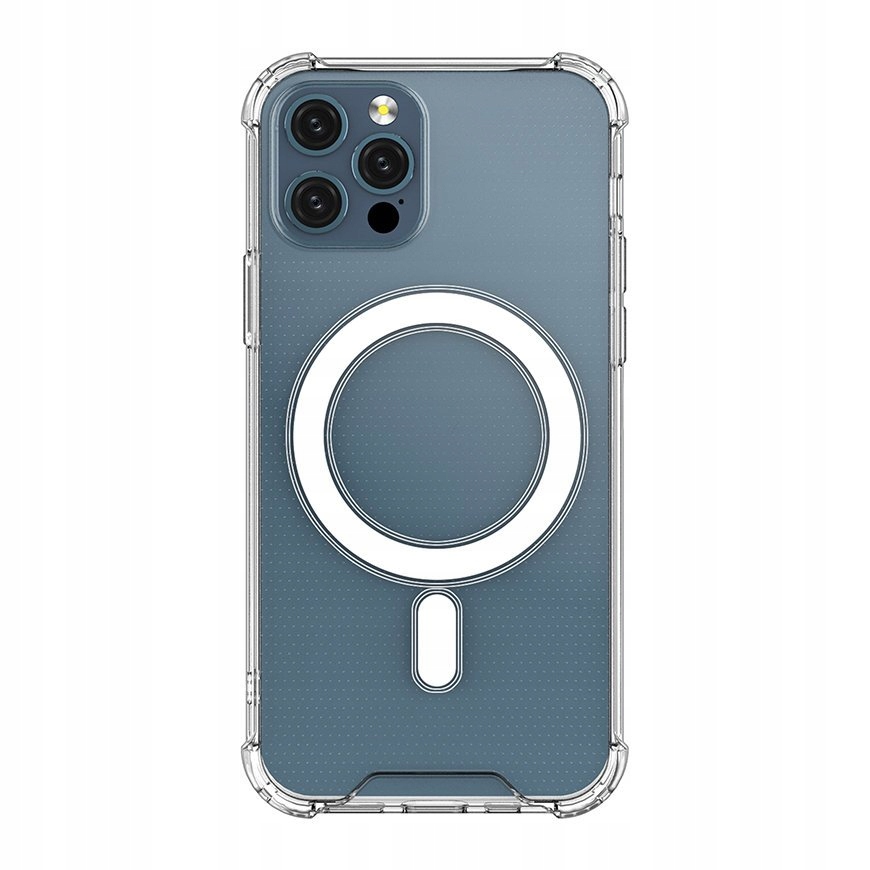 

Etui Żelowe Magnetic Case do iPhone 12 / 12 Pro