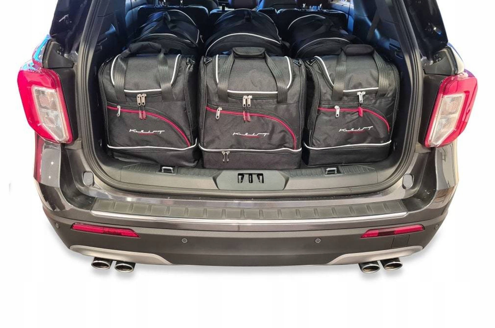 J&j Automotive Sada 6ks cestovných tašiek Sport pre Ford Explorer Plug-in
