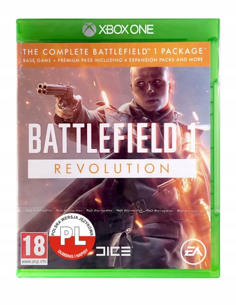 BATTLEFIELD 1 РЕВОЛЮЦИЯ / XBOX ONE / XBOX SERIES X / ДИСК / ДУБЛЯЖ RU