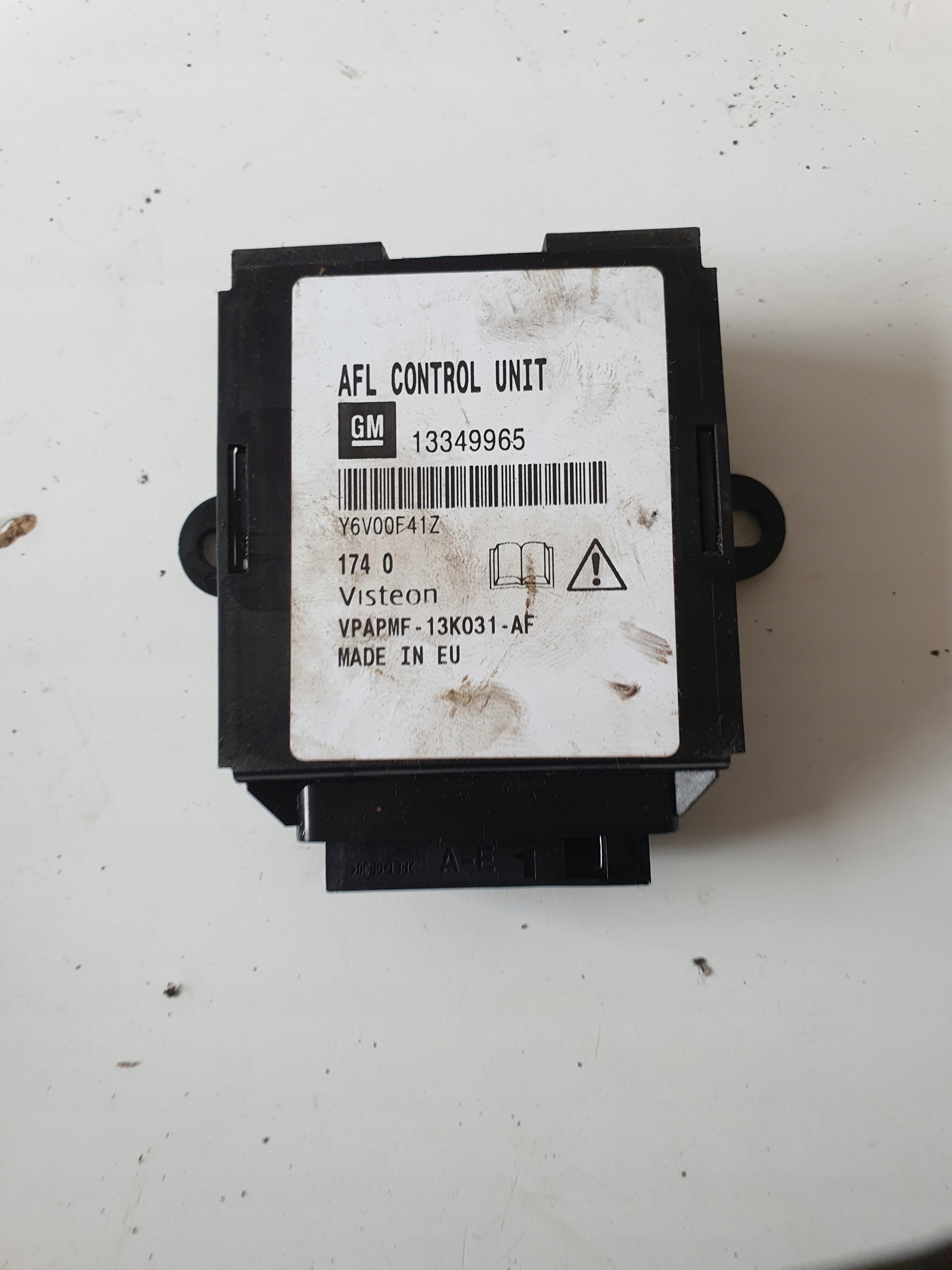 OPEL MERIVA B modulo luci SKRETNYCH AFL 13349965