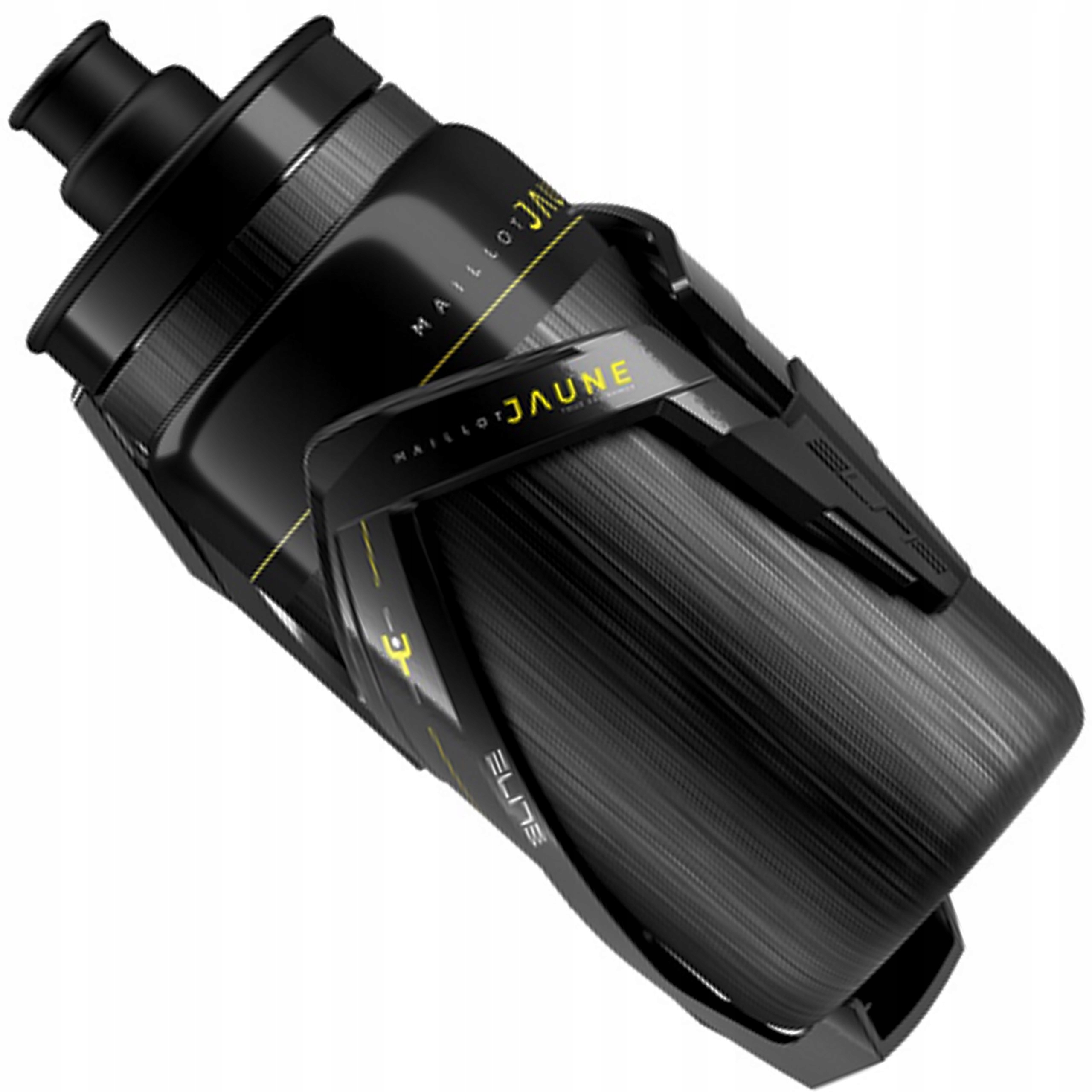 Zestaw Koszyk i Bidon ELITE Custom Race+ Fly Maillot Jaune TdF 550ml Stan opakowania oryginalne