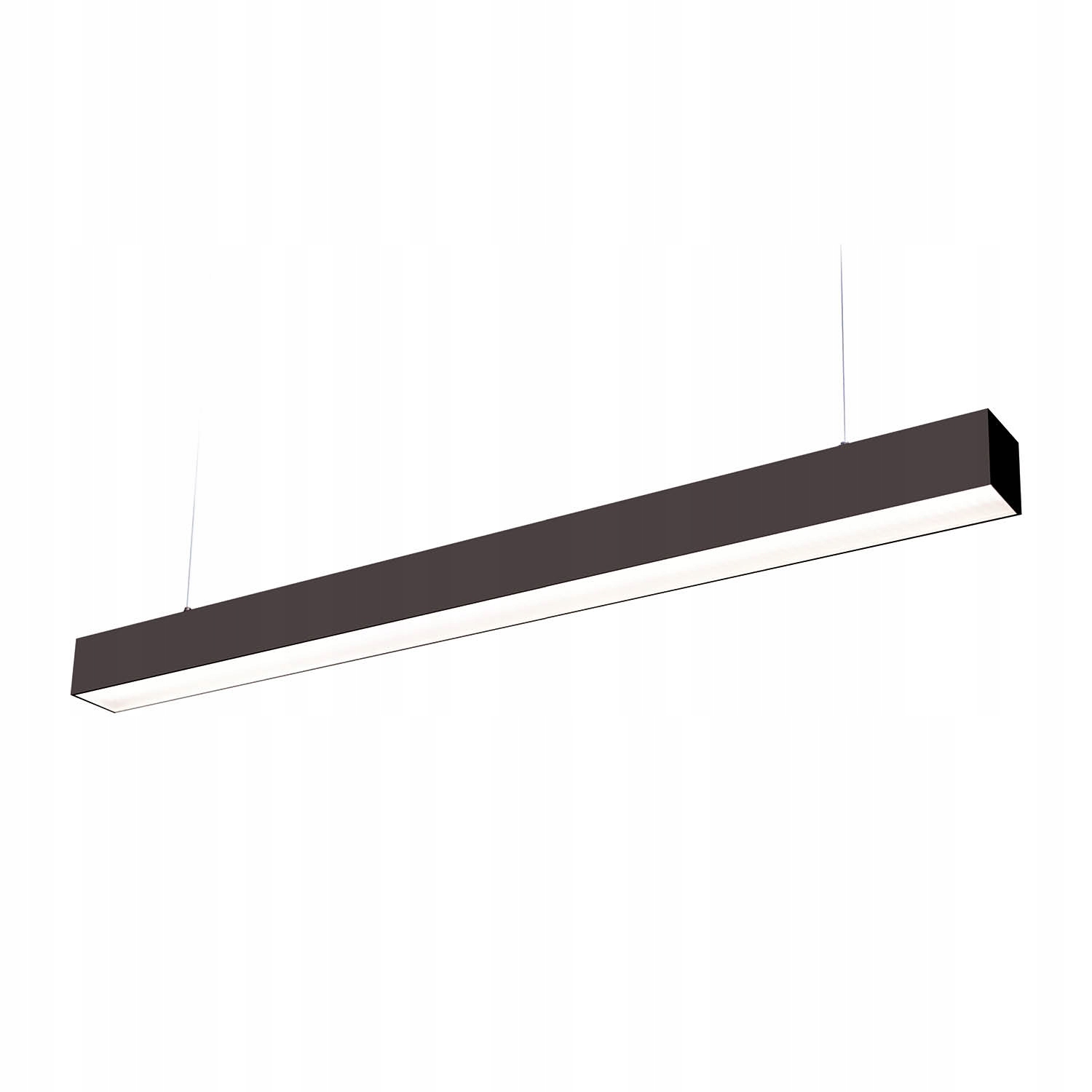 Led svietidlo Kancelárske vstavané diódy neutrálna farba 20W 120 cm Biele 2600 lm