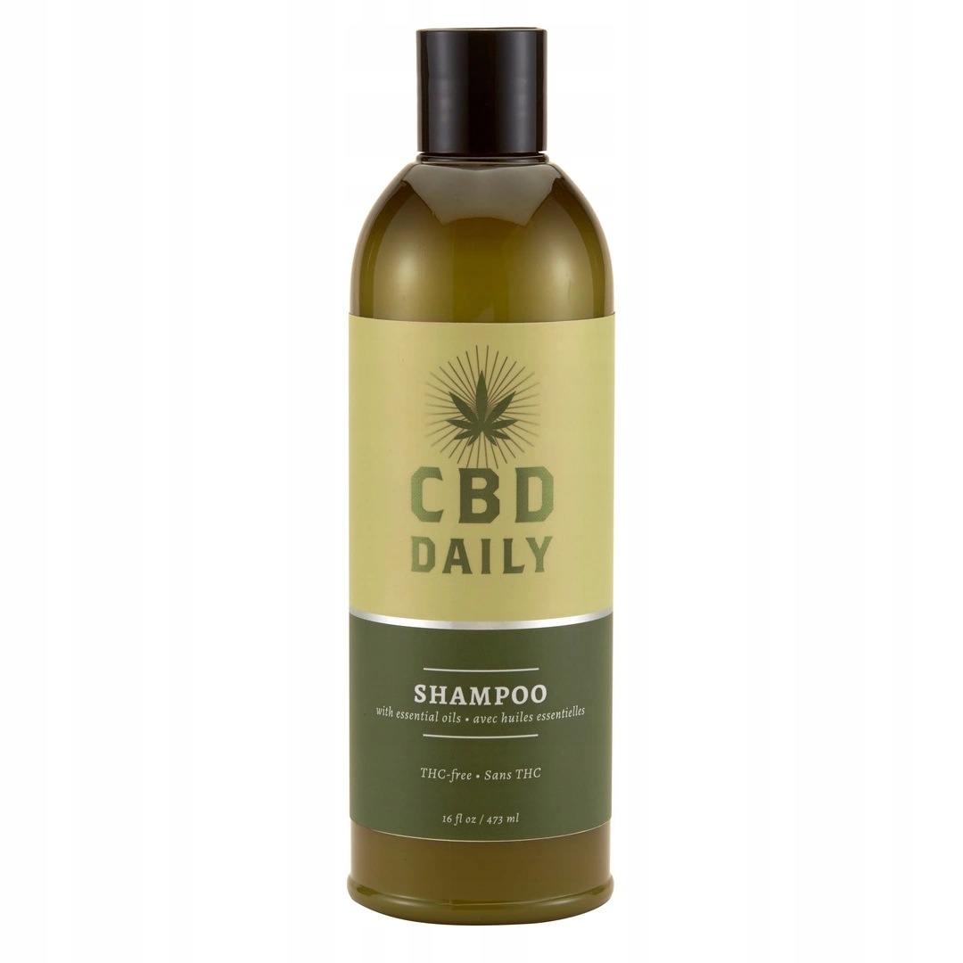 Earthly Body Šampon Cbd Daily 473 ml s konopným a arganovým olejem