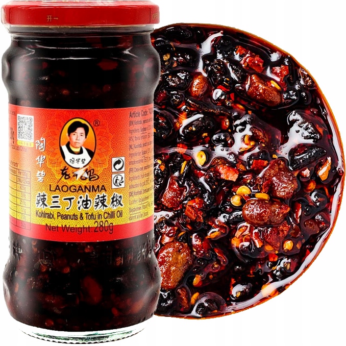 

Kalarepa z Orzechami Tofu i Chili 280g Laoganma