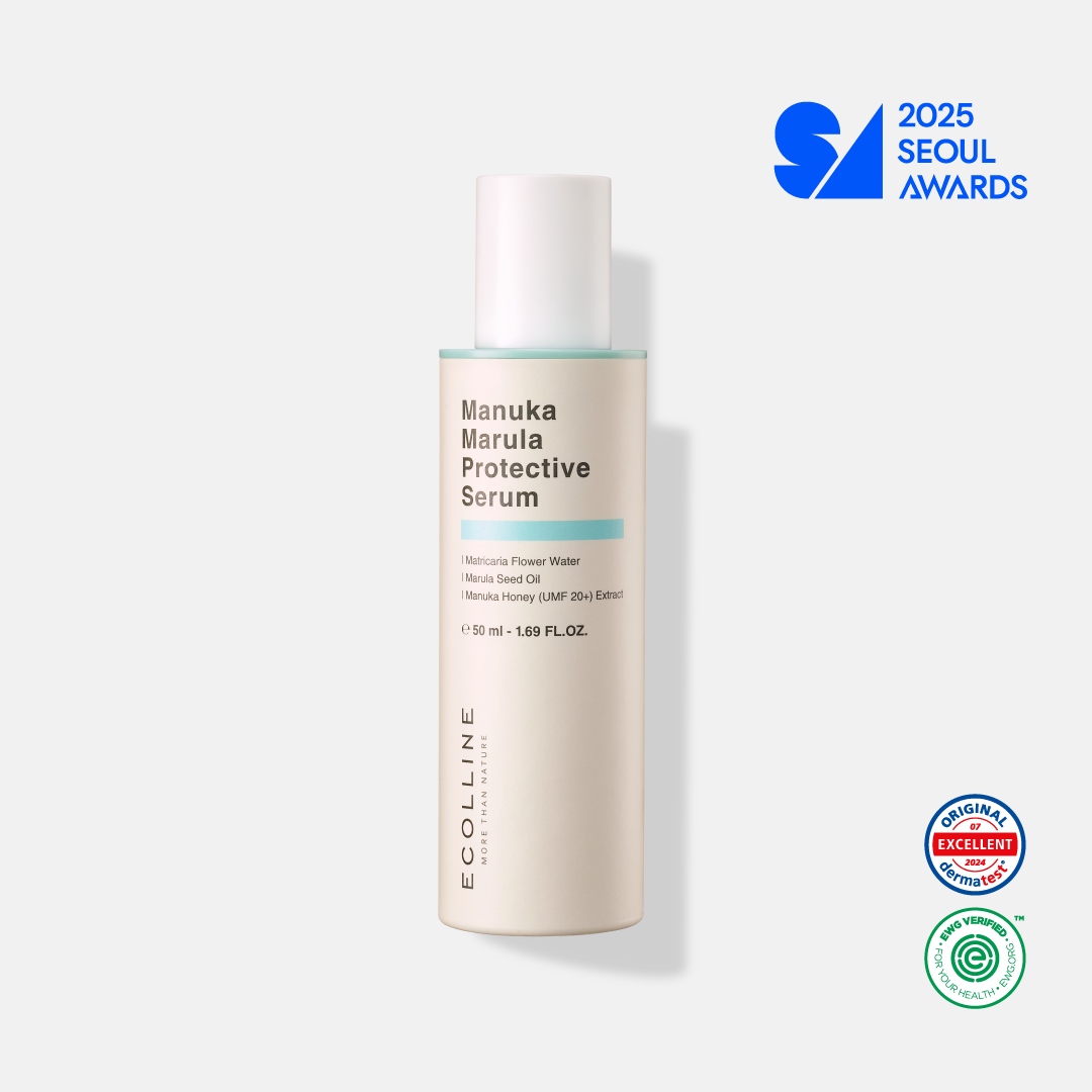 Ecolline Korea Clean Beauty Sérum Antioxidační Med Manuka & Marulový olej