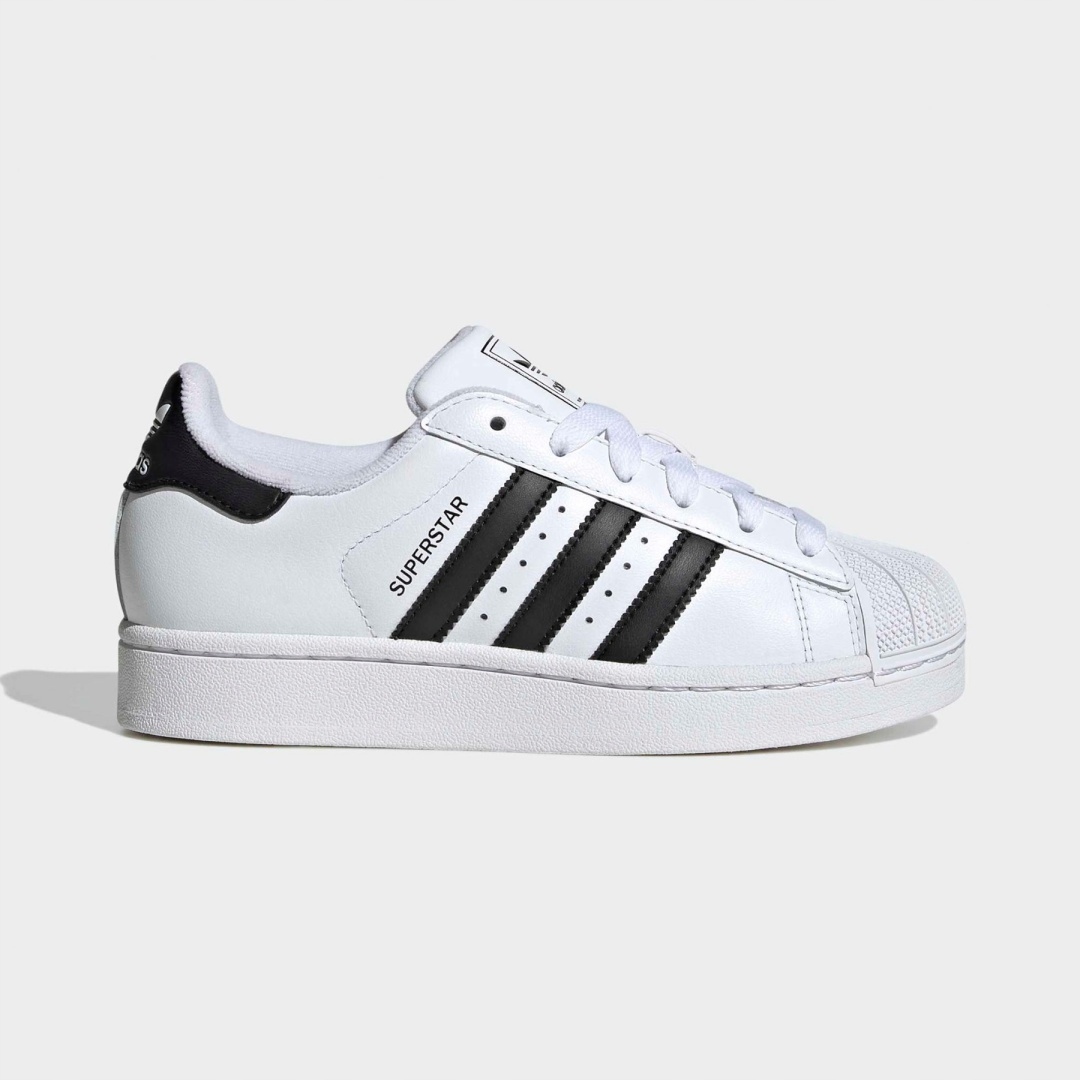 Adidas Superstar II J JH9976 boty bílé kožené tenisky Originals