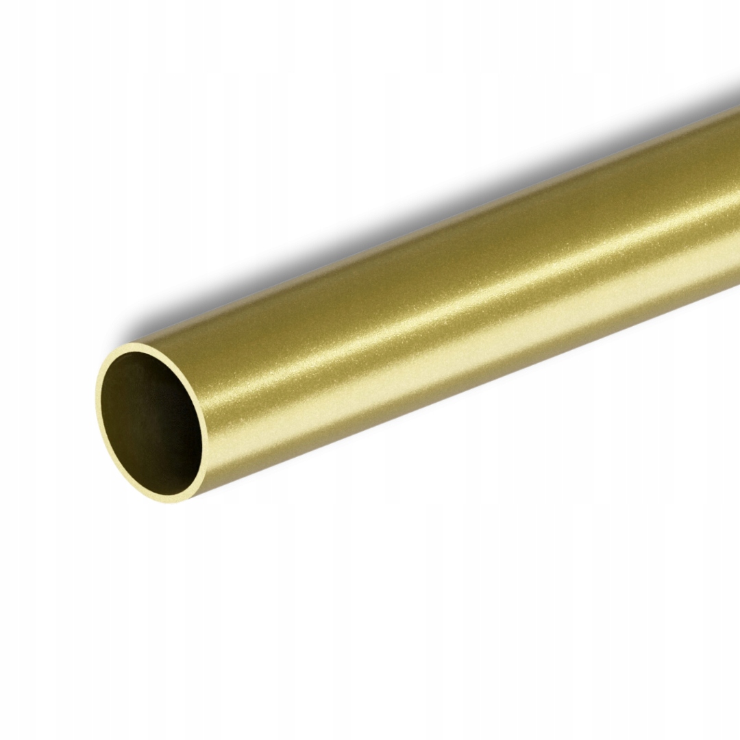 Ocelová trubka Zlatá Fi 25 1,5-160 cm Tralka Výplň zábradlí