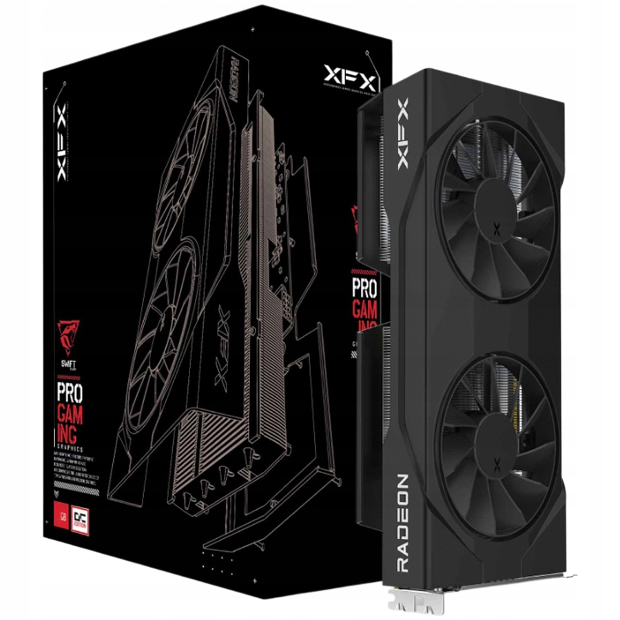 Xfx Swift Radeon Rx 9060 Xt Oc 16GB GDDR6 128-bit Hdmi 2xDP