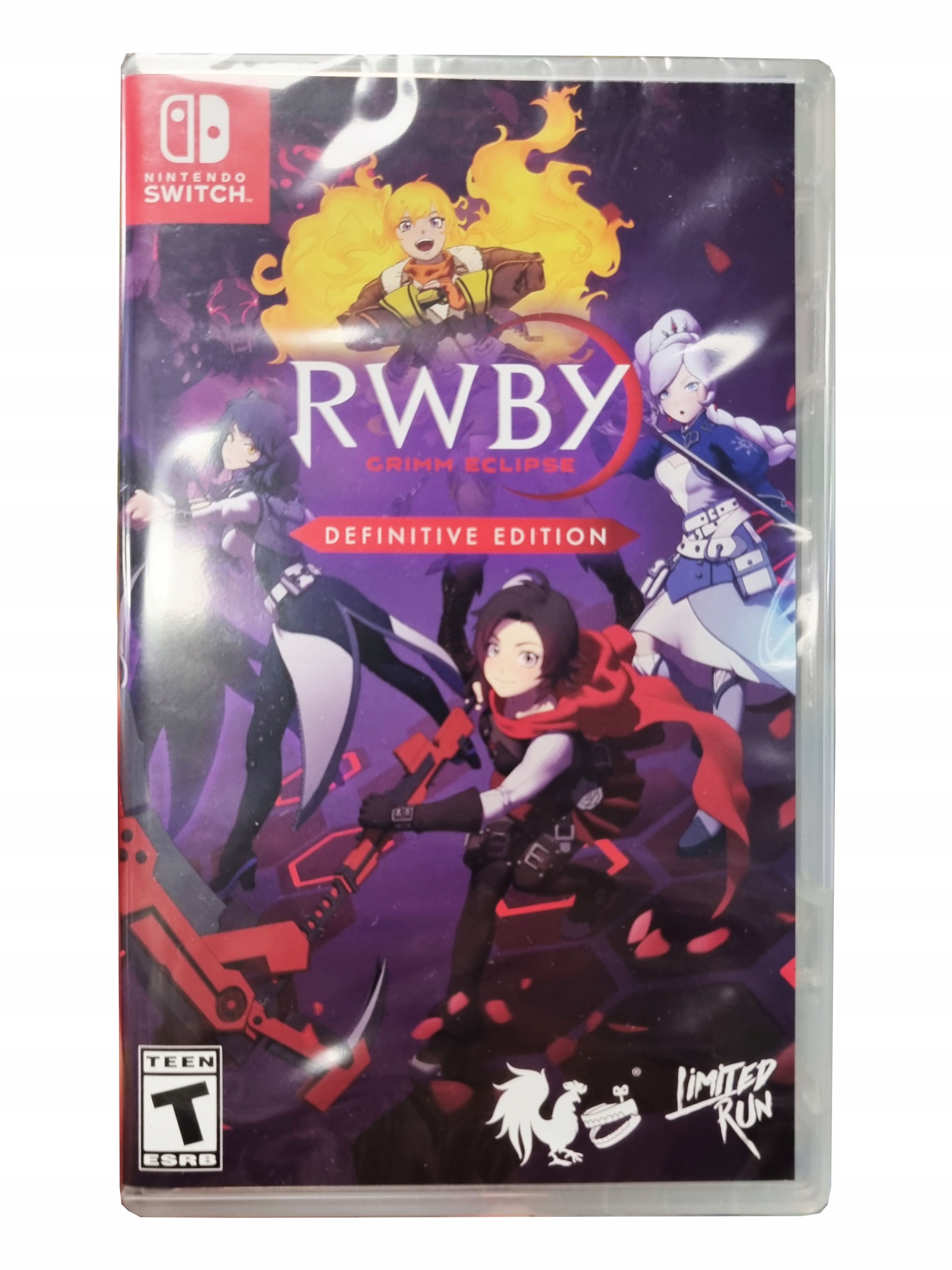 Rwby Grimm Eclipse Definitive Limited Run Switch Kartridż Nowa W Folii