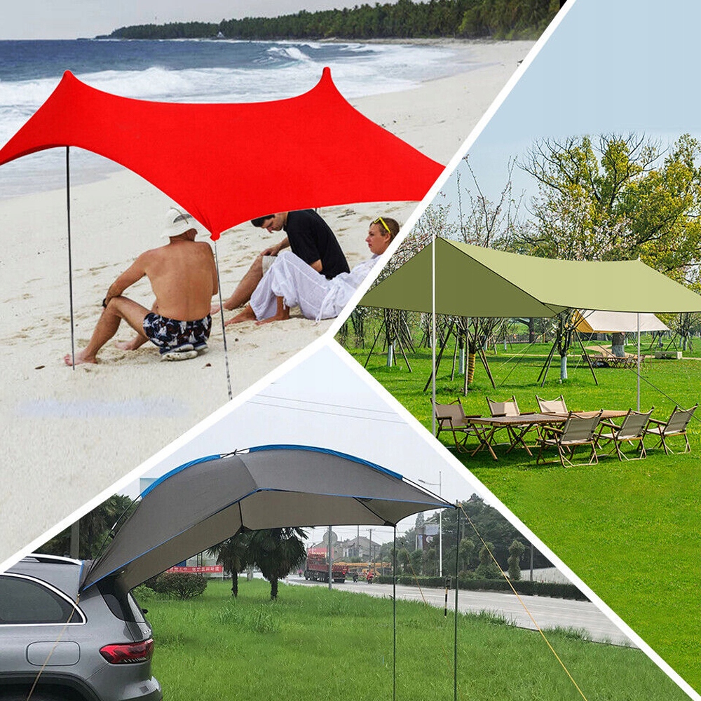 MASZT DO TARPÓW SŁUPKI 2SZT PODPORY STOJAKI TARP POLES 90CM-230CM Model PRĘT PODTRZYMUJĄCY