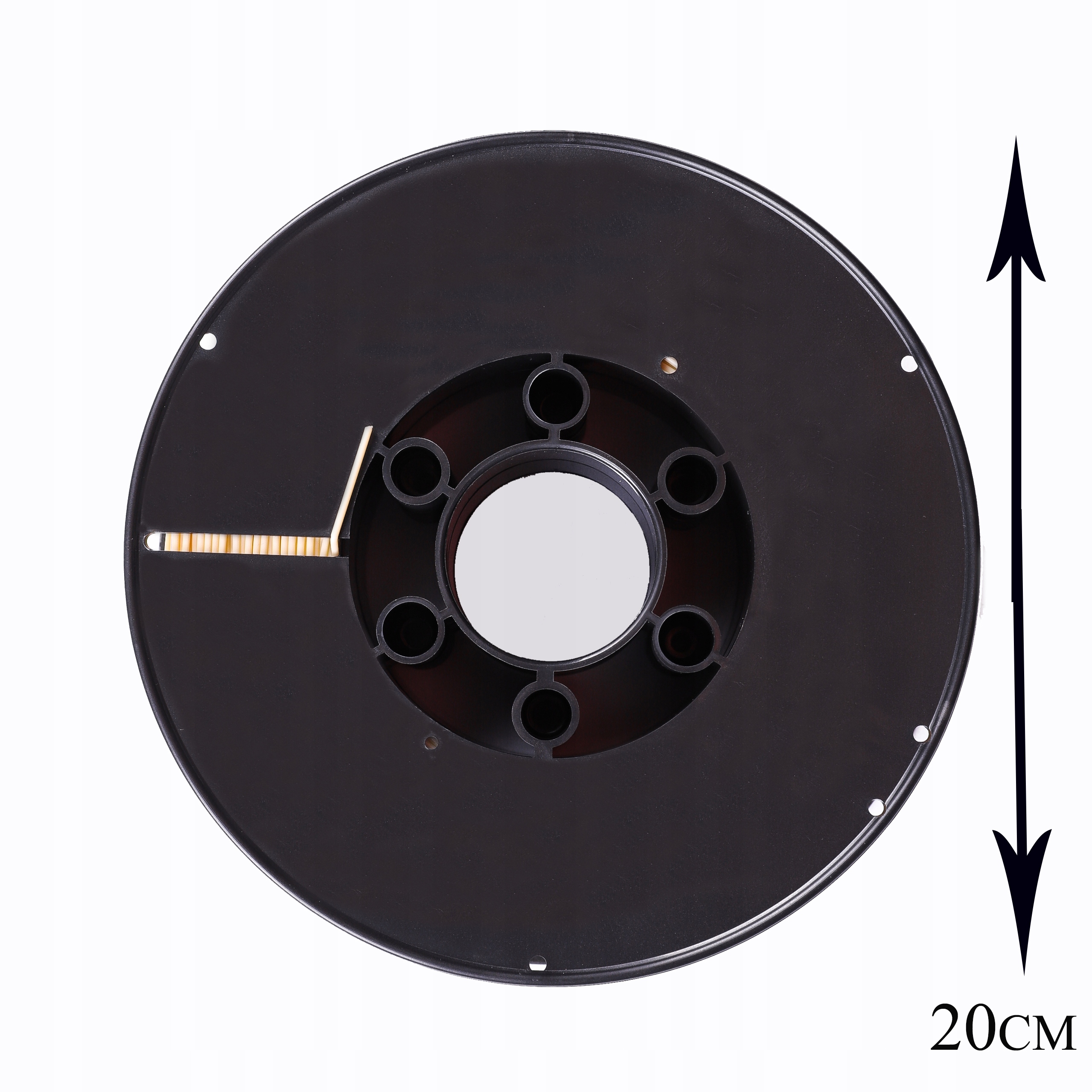 Filament PlastSpaw PLA 1,75mm 500g CZARNY Kod producenta czarny 500+