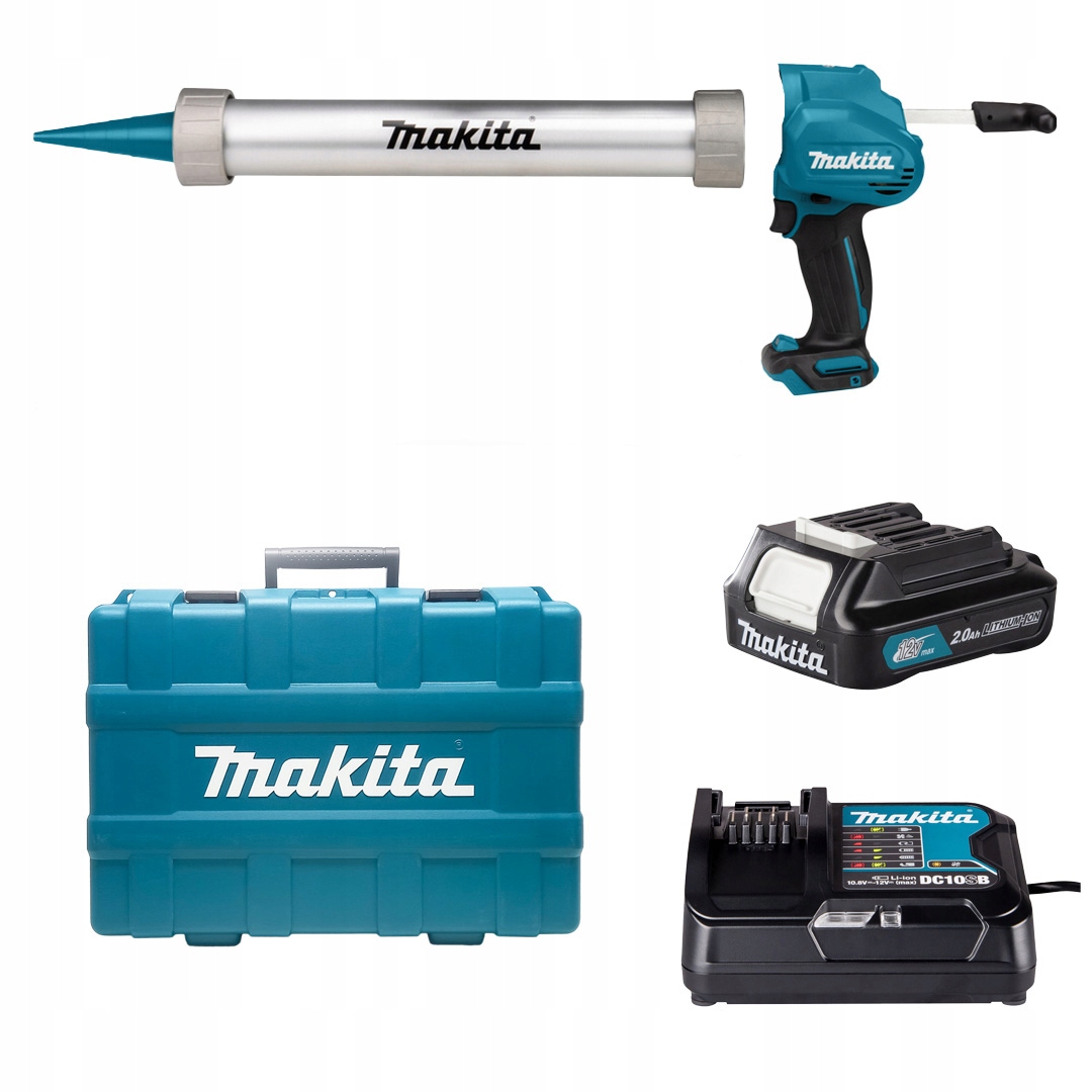 Pistole na kartuše Makita CG100DSAB Cxt 12V 1x2Ah 5000N 600 ml kufr